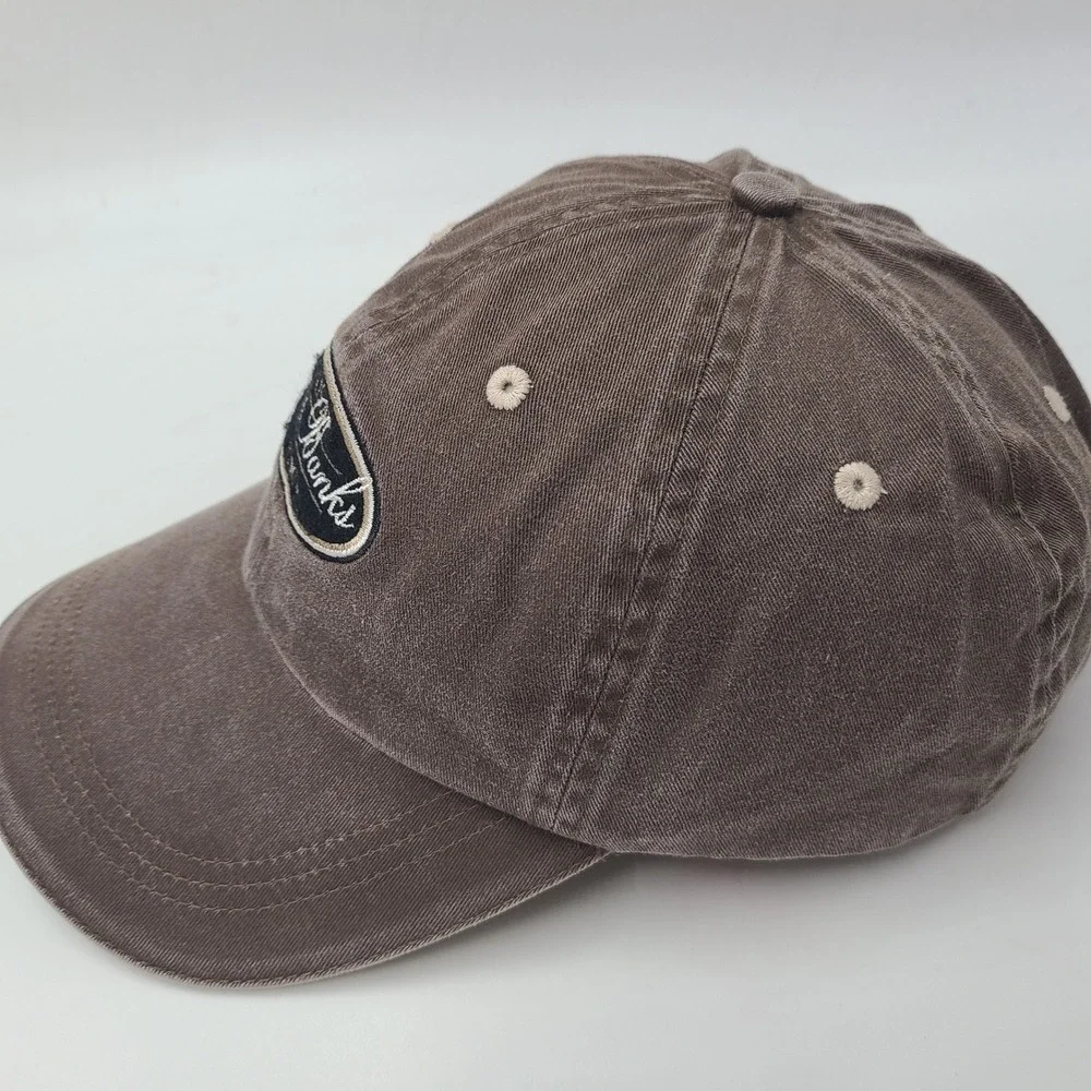 Outer Banks Hat Strapback Ahead Brown North Carolina Souvenir Casual Logo Men